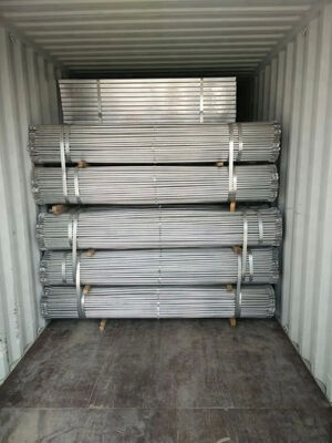 Pre Galvanized Steel Tubular Frame Scaffold Main Frame Scaffolding Q235