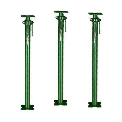 Reliable Steel Proptelescopic scaffolding props Silver Finish Extended Lifespan
