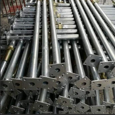 Adjustable Steel Prop Heavy Duty HDG Steel Support for Construction Container Packed