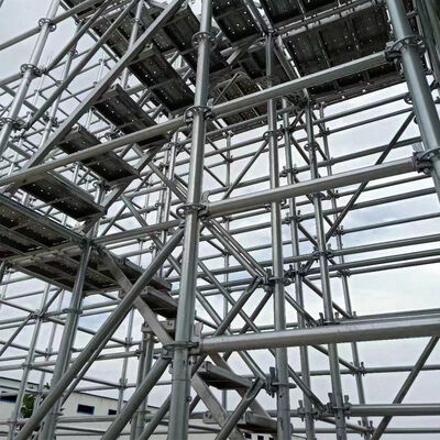 Hot Dip Galvanized Q235 Steel Ringlock System Scaffolding For Fast