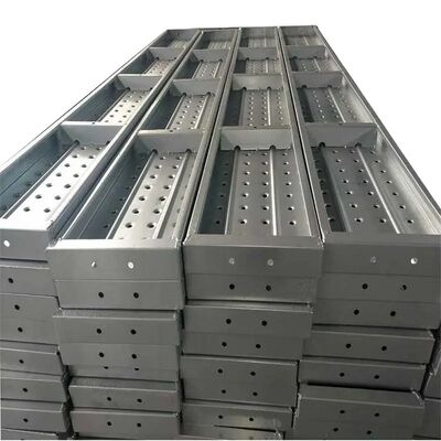 Corrosion Resistant Steel Scaffolding Plank Customizable Length for Construction Projects