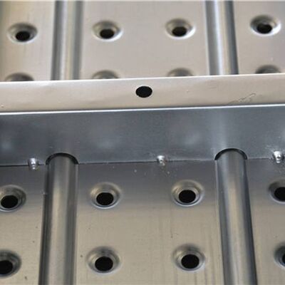Perforated Construction Steel Plank Customized Galvanized Scaffolding Board Bs1139 Approval