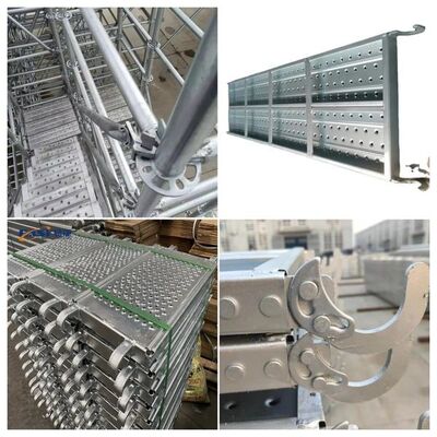 2026 Hot DIP Galvanized Steel Walking Board Scaffolding Formwork Construction Planks For America