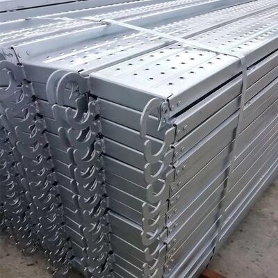 Strong Galvanized Scaffolding Steel Plank Without Hooks BS1139 Standard OEM/ODM Factory Catwalk