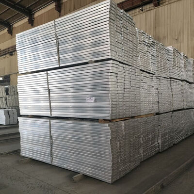Strong Galvanized Scaffolding Steel Plank Without Hooks BS1139 Standard OEM/ODM Factory Catwalk