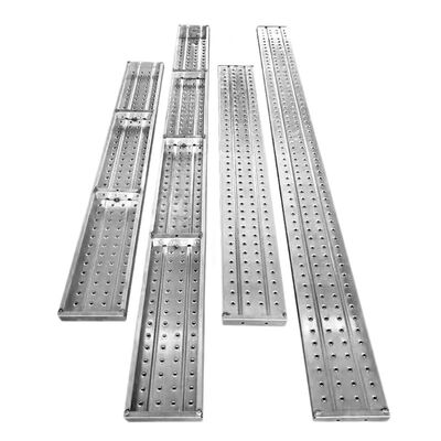 Perforated Construction Steel Plank Customized Galvanized Scaffolding Board Bs1139 Approval