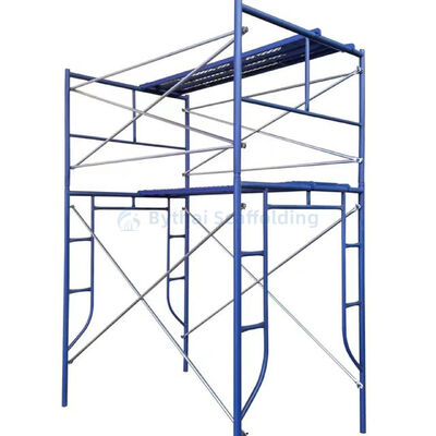 Heavy Duty Vanguard Style Steel Scaffold Frame for High Rise Construction
