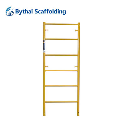 Safety Pre-Galvanized Ladder Frame Scaffolding From Meets Certification Standards