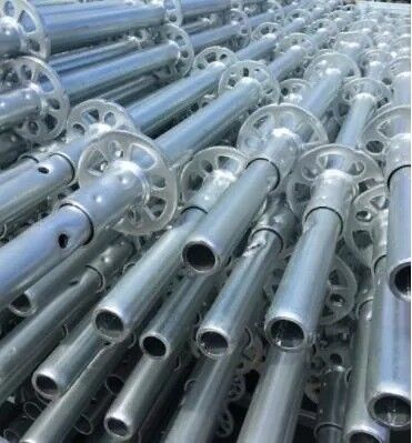 Scaffolding 4 Ring 9'9" Long Ringlock Standard Vertical Post EN12811 Q355 Q235 Hot Dip Galvanized