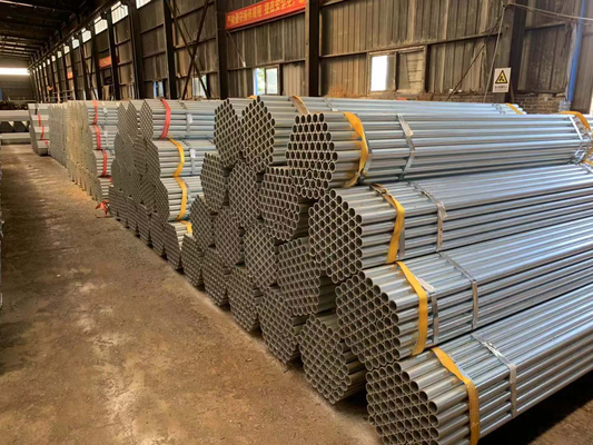 Scaffolding Tubes Hot Dip Galvanized 48.3mm Welded Steel Scaffold Pipe For High‑rise Building And Civil Construction Projects