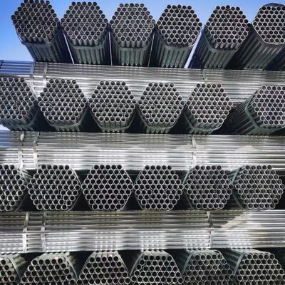 Scaffolding Pipe Price Hot Dip Galvanized Welded Steel Tube For Building Construction Scaffold Frame Work