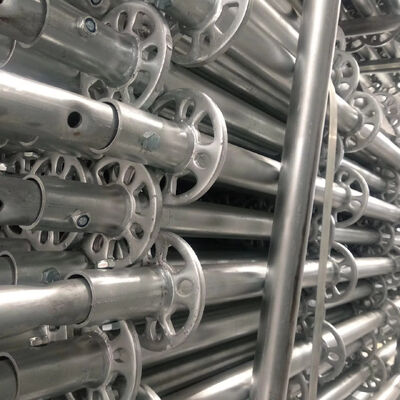 Scaffolding Ringlock System Hot Dip Galvanized Q355 Steel for Multi‑Story Building Construction | BYTHAI
