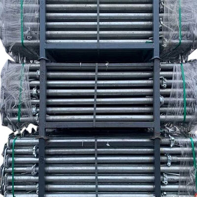 Steel Acrow Props, Hot‑dip Galvanized Height Adjustable Steel Acrow Props for Concrete Formwork Construction Load Support BYTHAI