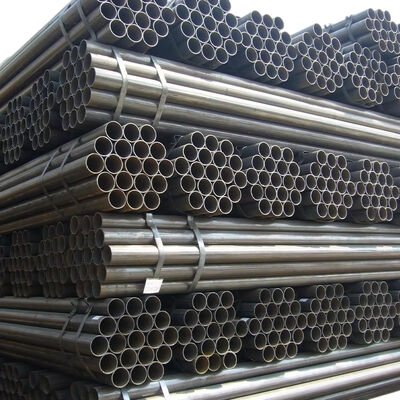 tube for scaffolding painted Q355 grade 42.4mm OD 2.7mm wall thickness heavy‑duty available in various stock lengths for factory temporary working platform setup BYTHAI