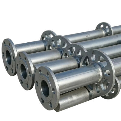 ringlock vertical standard Q235 hot dip galvanized steel heavy duty for ringlock scaffolding systems and construction support frameworks BYTHAI