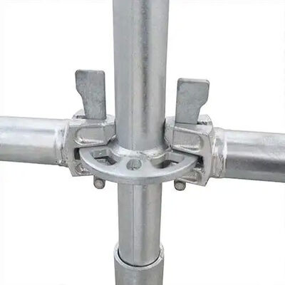 15KN Horizontal Load Capacity Ringlock System Scaffolding with 4 Safety Factor and 2 Year Warranty