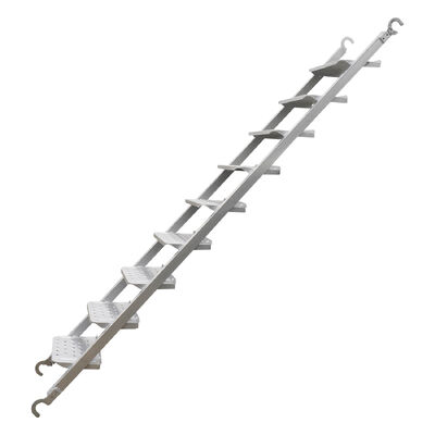2026 Aluminium Scaffold Scaffolding Stair Ladder 2.4m/3m/3.6m/4.2m/4.8m/6m Scaffolding Straight Step Aluminium Single Ladder