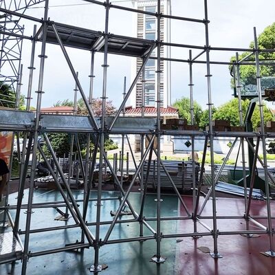 2026 Customized Aluminum Ringlock Standard Ledger Diagonal Brace Scaffolding Parts
