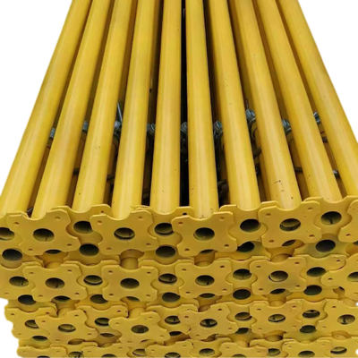 adjustable steel props Q235 hot dip galvanized heavy duty thick wall steel support for concrete formwork shoring and building construction engineering projects BYTHAI