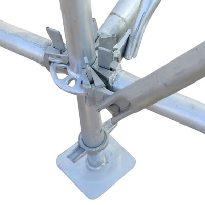 heavy load ringlock construction scaffolding Q235 hot dip galvanized steel high bearing capacity structure for large load construction support and formwork shoring BYTHAI