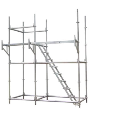 ring lock scaffold painted corrosion resistant high strength steel for formwork shoring and building maintenance operation support BYTHAI