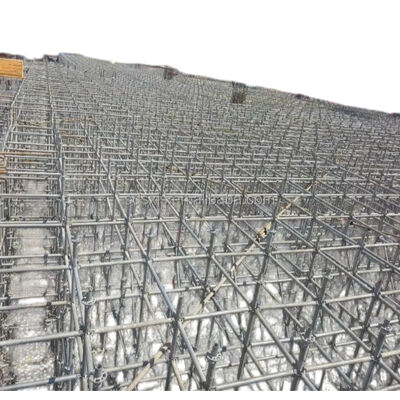 ringlock scaffolding high strength galvanized corrosion resistant steel for industrial building maintenance and outdoor construction support BYTHAI
